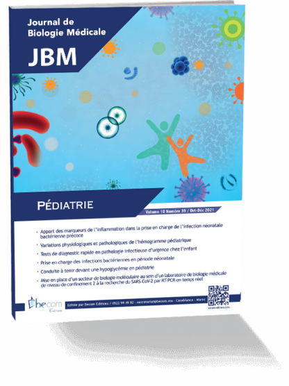 JBM. Oct-Déc 2021 Vol 10-N°39 Pédiatrie