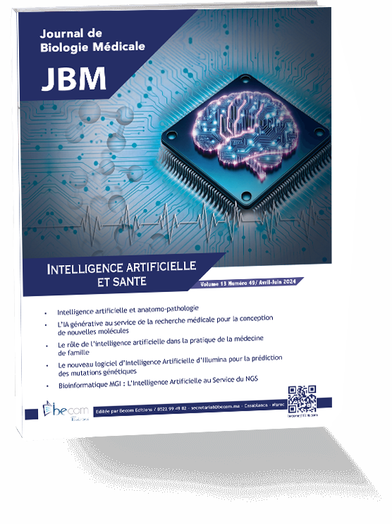 JBM. Avr-Juin 2024 Vol 13 N°49 Intelligence Artificielle et Santé